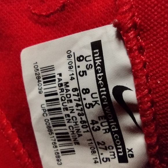 AUTHENTIC NIKE FLYSTEPPER 2K3- RED - Picture 2 of 8